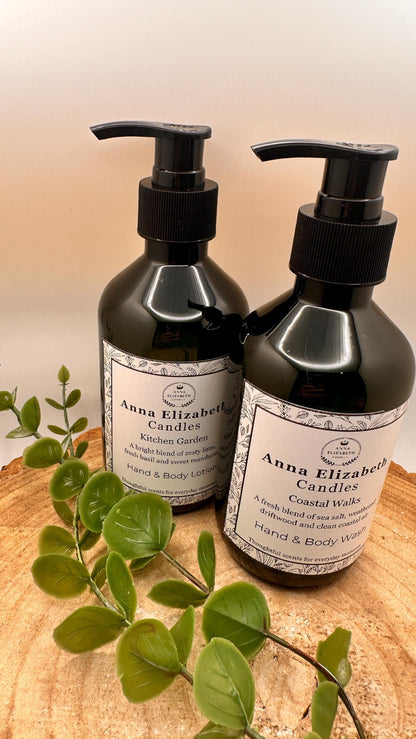 Personalised Bathroom Gift Set, Hand Wash & Lotion Set, Custom Home Fragrance Gift, Ready to Gift, Self Care Gift Set