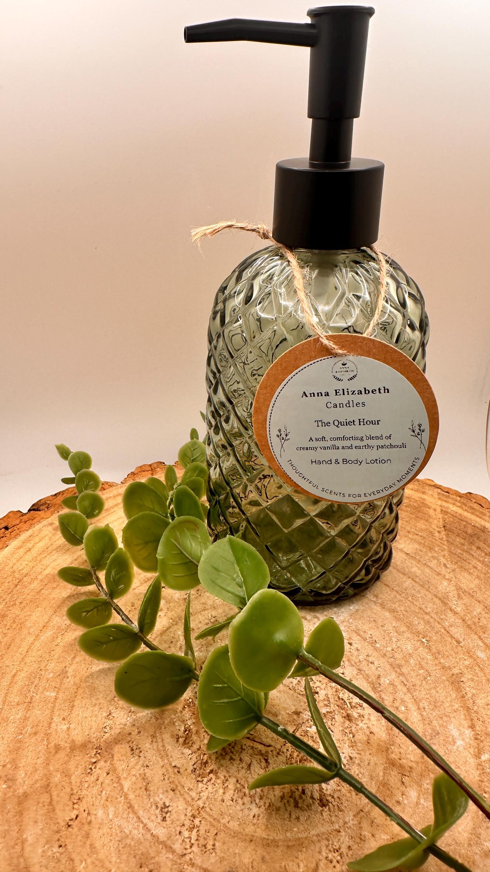 Hand & Body Lotion, Scented Body Lotion, Refillable Glass Bottle, Moisturising Lotion, Home Fragrance, Skin Care