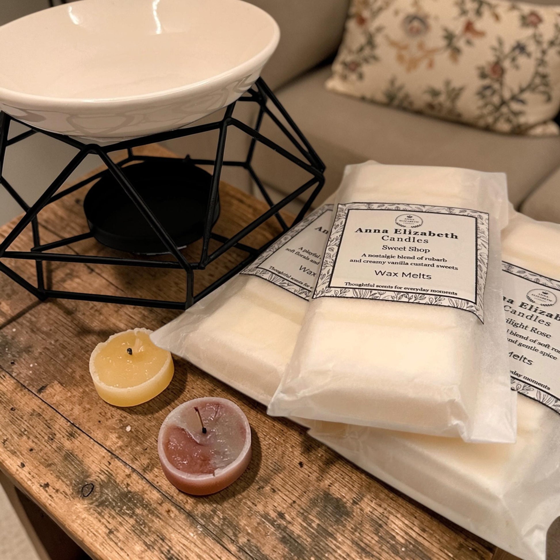 Spring Wax Melt Bundle, 5 Snap Bars, Seasonal Wax Melts, Floral Fresh Scents, Home Fragrance Set