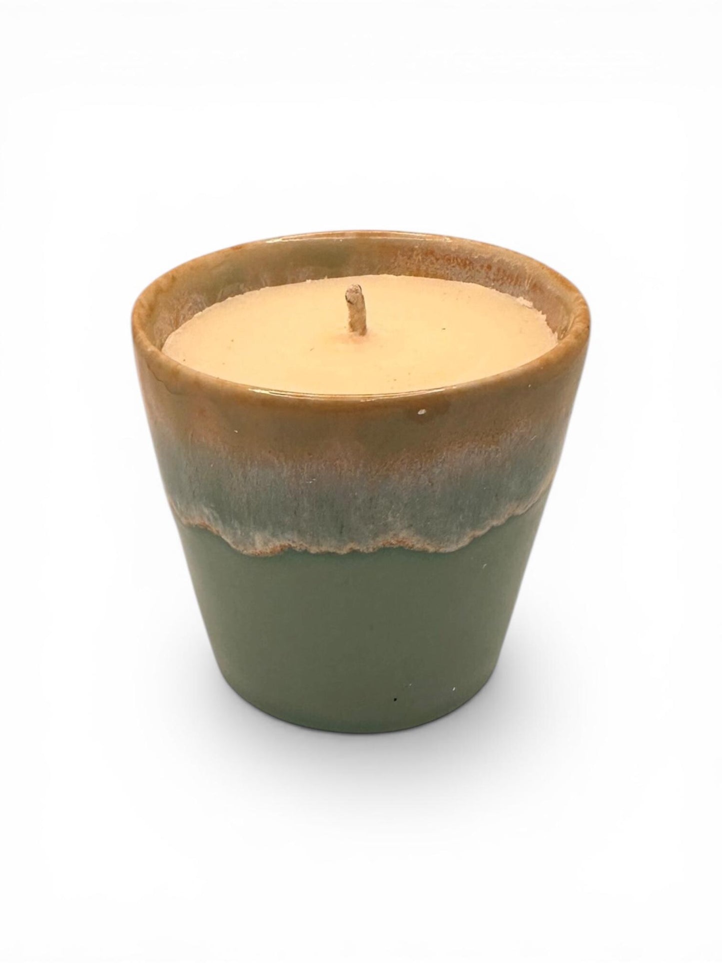 Calming Candle for Sleep, Essential Oil Candle, Blue Coffee Cup Candle, Relaxing Night Routine Candle