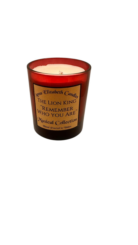 Lion King Candle, Musical Theatre Candle, Theatre Lover Gift, Nostalgic Gift, Hakuna Matata Candle