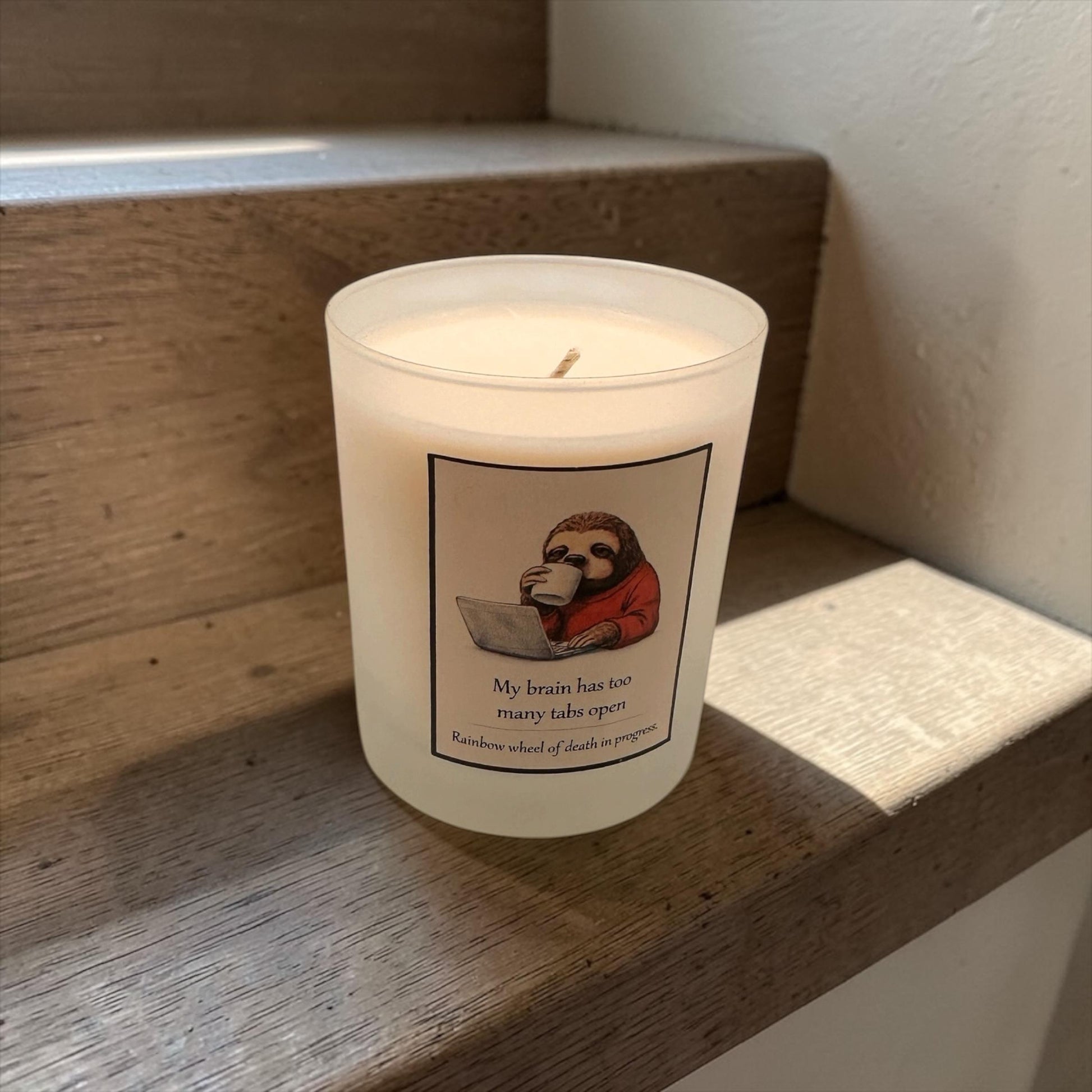 Personalised Candle, Custom Label Candle, Choose Your Scent, Unique Gift, Memory Candle