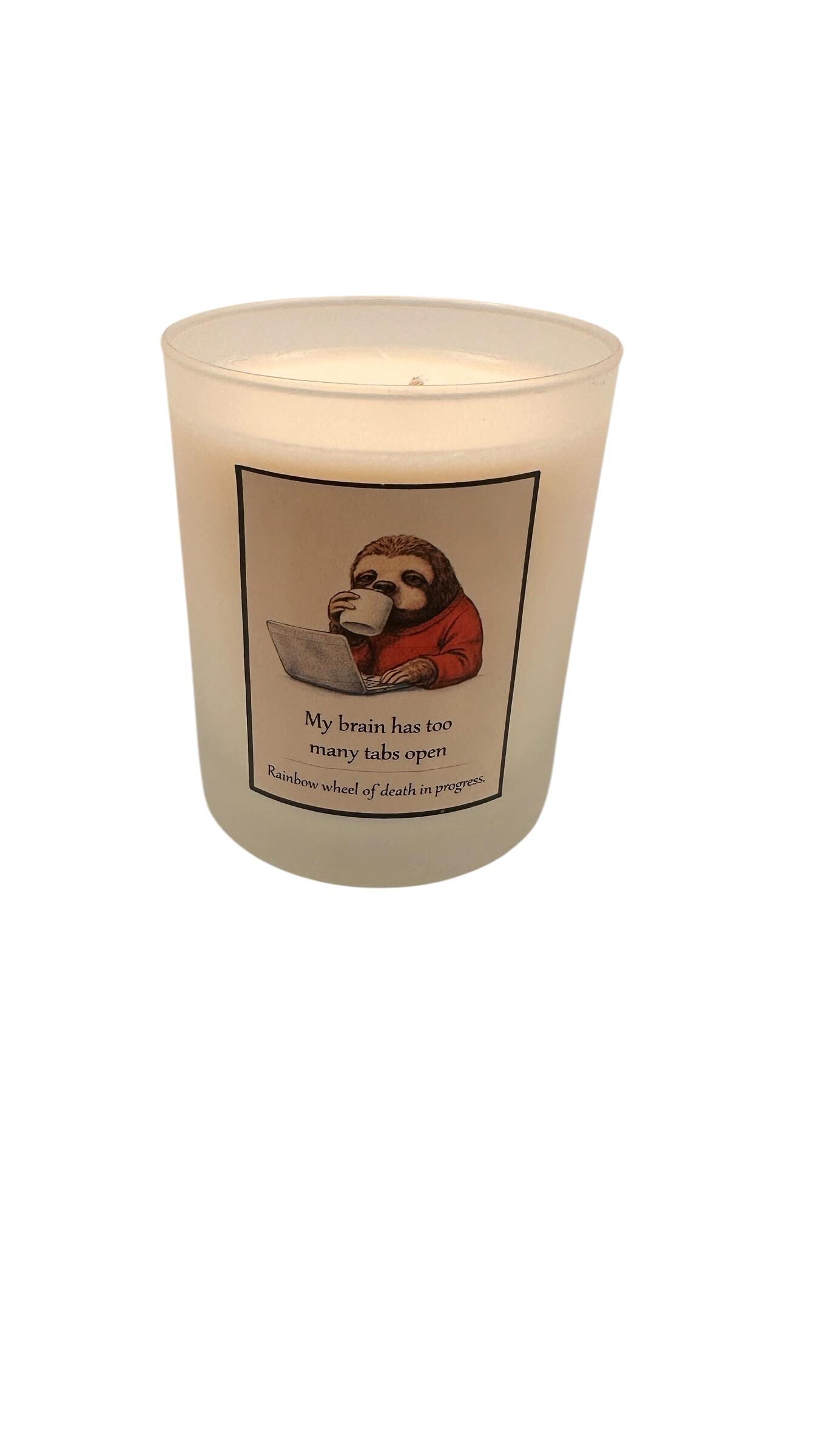 Personalised Candle, Custom Label Candle, Choose Your Scent, Unique Gift, Memory Candle