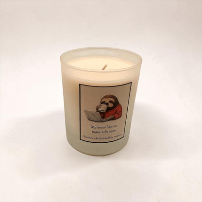 Personalised Candle, Custom Label Candle, Choose Your Scent, Unique Gift, Memory Candle