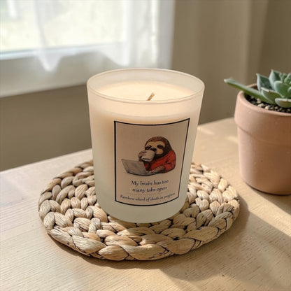 Personalised Candle, Custom Label Candle, Choose Your Scent, Unique Gift, Memory Candle