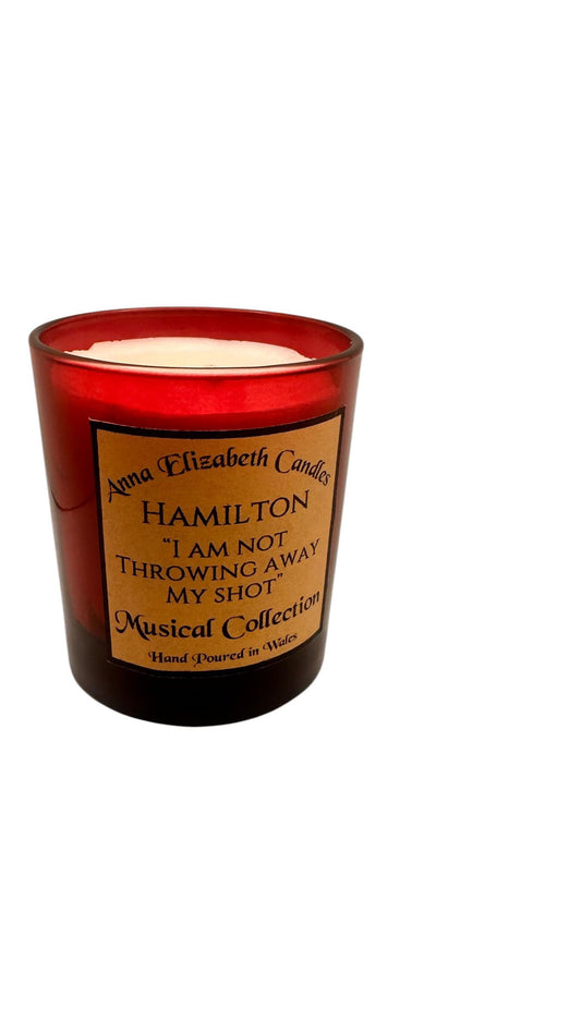Hamilton Inspired Candle, Musical Theatre Gift, Broadway Gift, Theatre Fan Gift, History Lover Candle