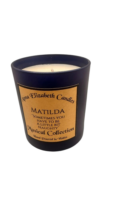 Matilda The Musical Candle, Musical Theatre Gift, Teacher Gift Candle, Book Lover Candle, Theatre Lover Gift