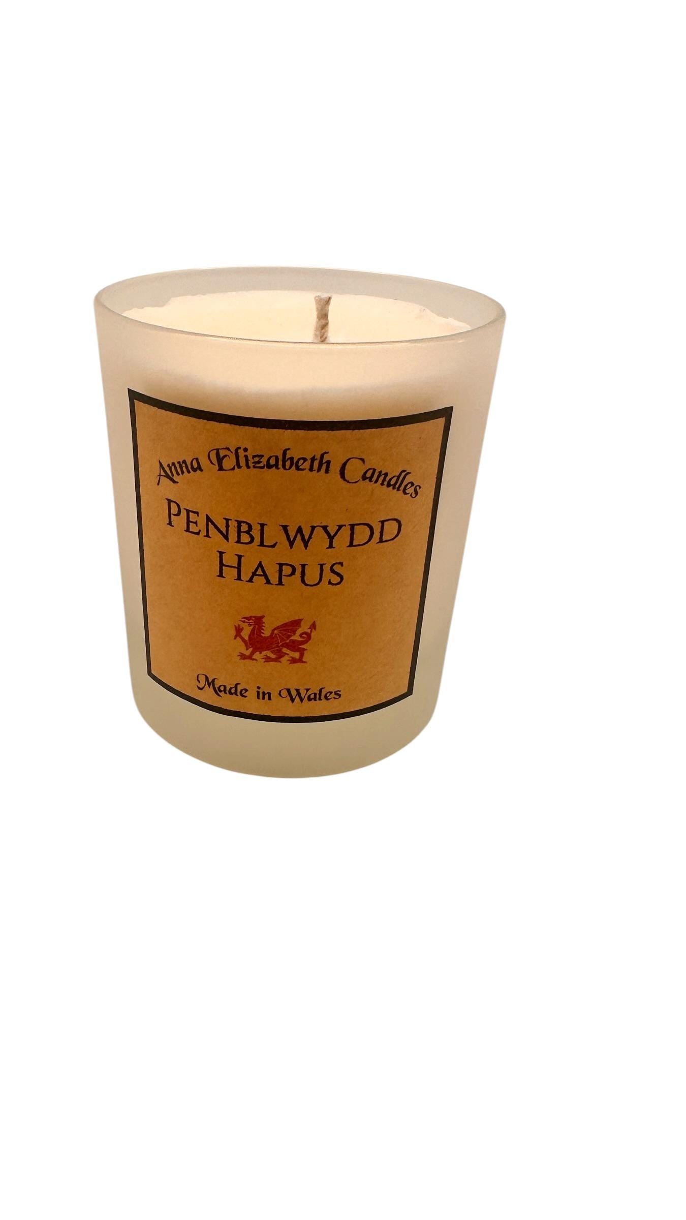 Penblwydd Hapus Candle, Welsh Birthday Gift, Personalised Candle, Large Scented Candle, Unique Welsh Gift