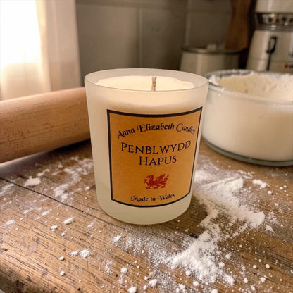 Penblwydd Hapus Candle, Welsh Birthday Gift, Personalised Candle, Large Scented Candle, Unique Welsh Gift