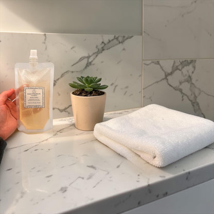 Hand Soap Refill Pouch, Liquid Hand Soap Refill, Hand & Body Wash Refill, Eco Friendly Bathroom Refill, Handmade in Wales