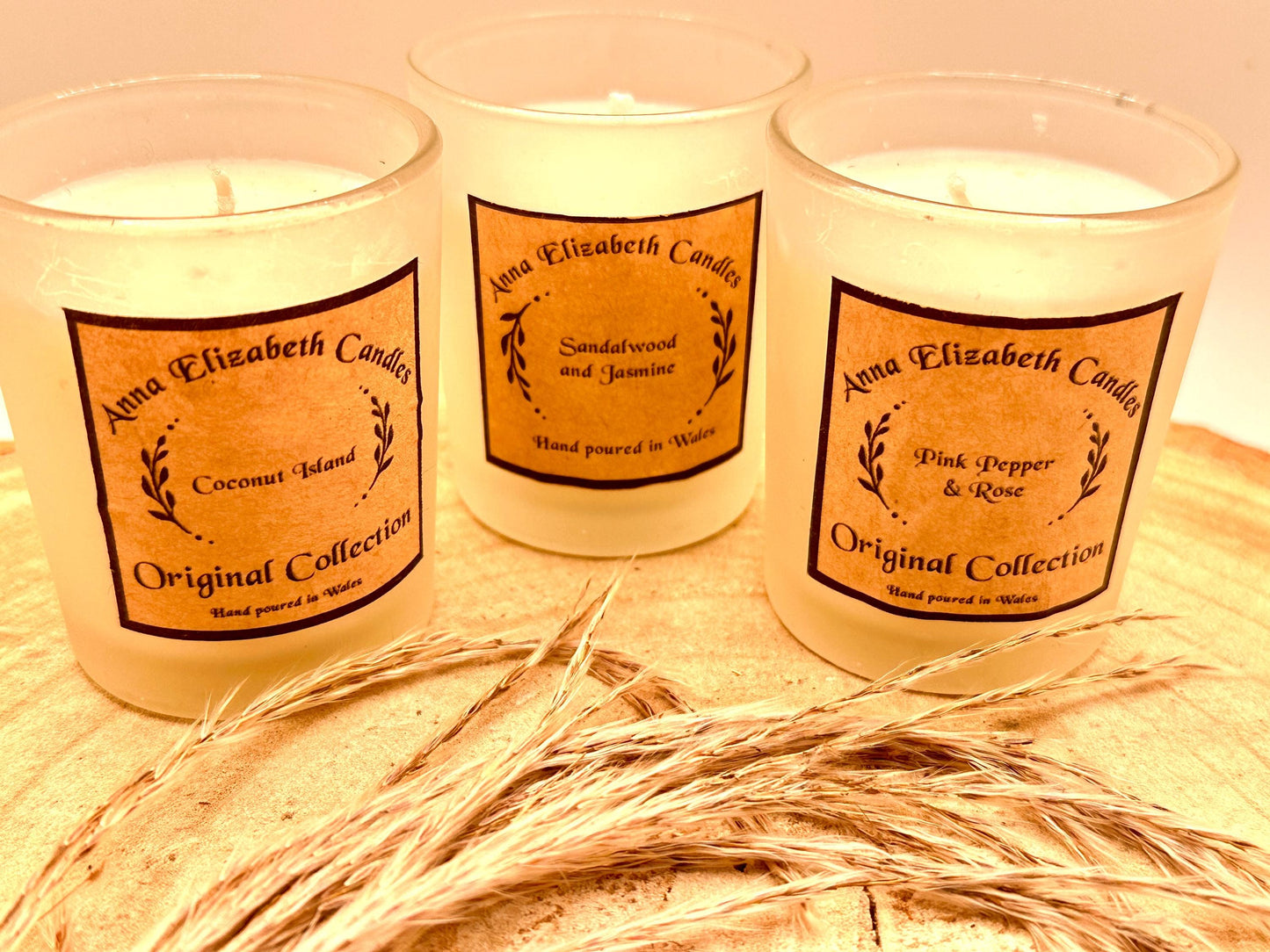 Medium Frosted Candle Clearance, Scented Candle Sale, Limited Stock, End of Line Candle, Home Fragrance