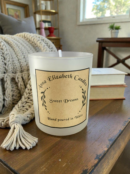 Medium Frosted Candle Clearance, Scented Candle Sale, Limited Stock, End of Line Candle, Home Fragrance