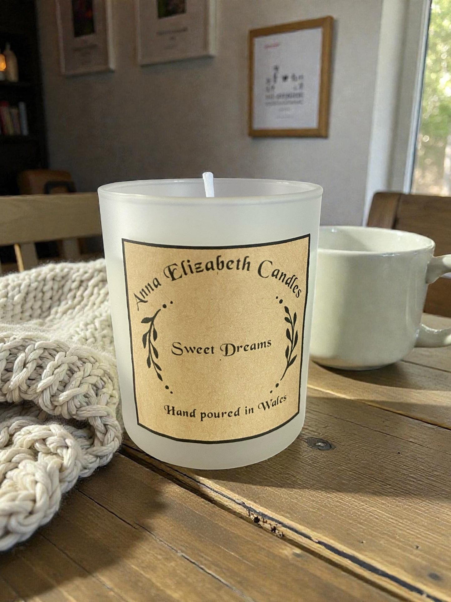 Medium Frosted Candle Clearance, Scented Candle Sale, Limited Stock, End of Line Candle, Home Fragrance
