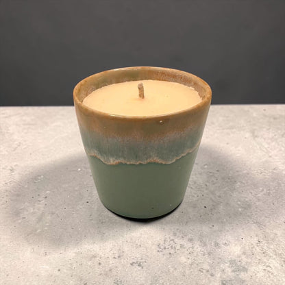 Mini Wellness Candle Set, Energy Calm Positivity Candles, Essential Oil Coffee Cup Candles, Small Aromatherapy Set