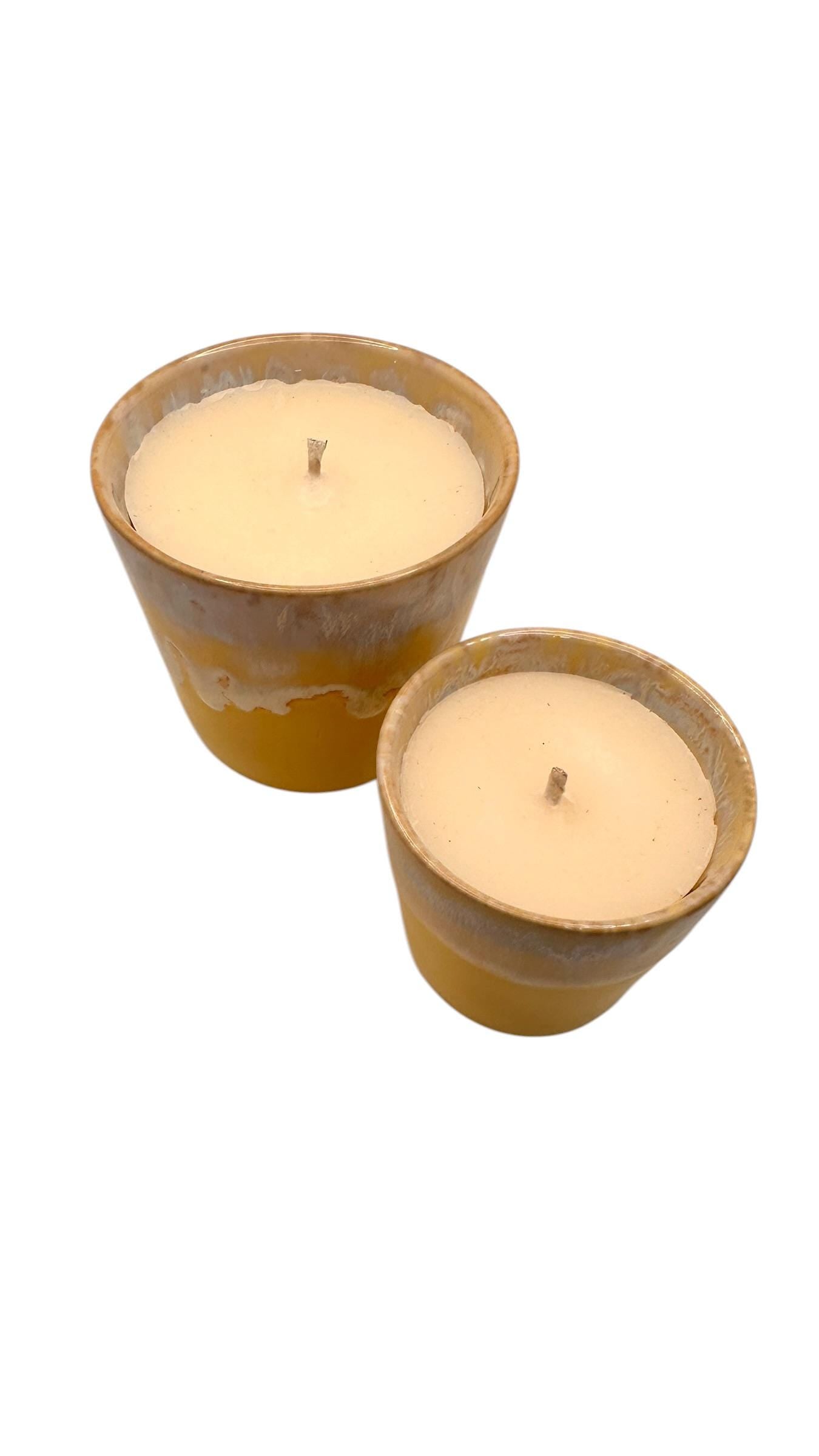 Wellness Candle Set, Energy Calm Positivity Candles, Essential Oil Coffee Cup Candles, Aromatherapy Home Fragrance Set