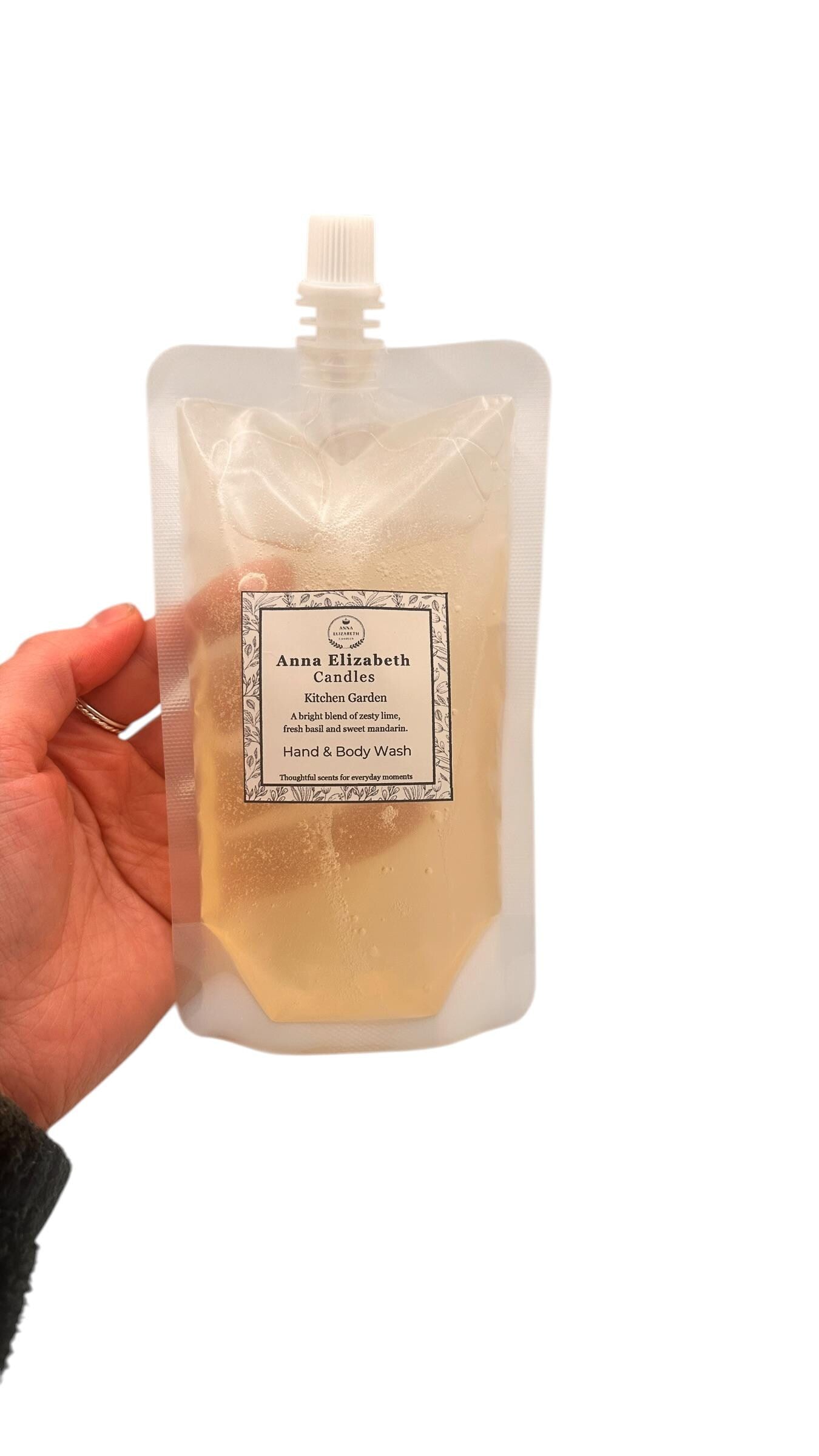 Refill Wash & Lotion Set 250ml, Eco Refill Pouch Bundle, Sustainable Skincare, Bathroom Refill Set