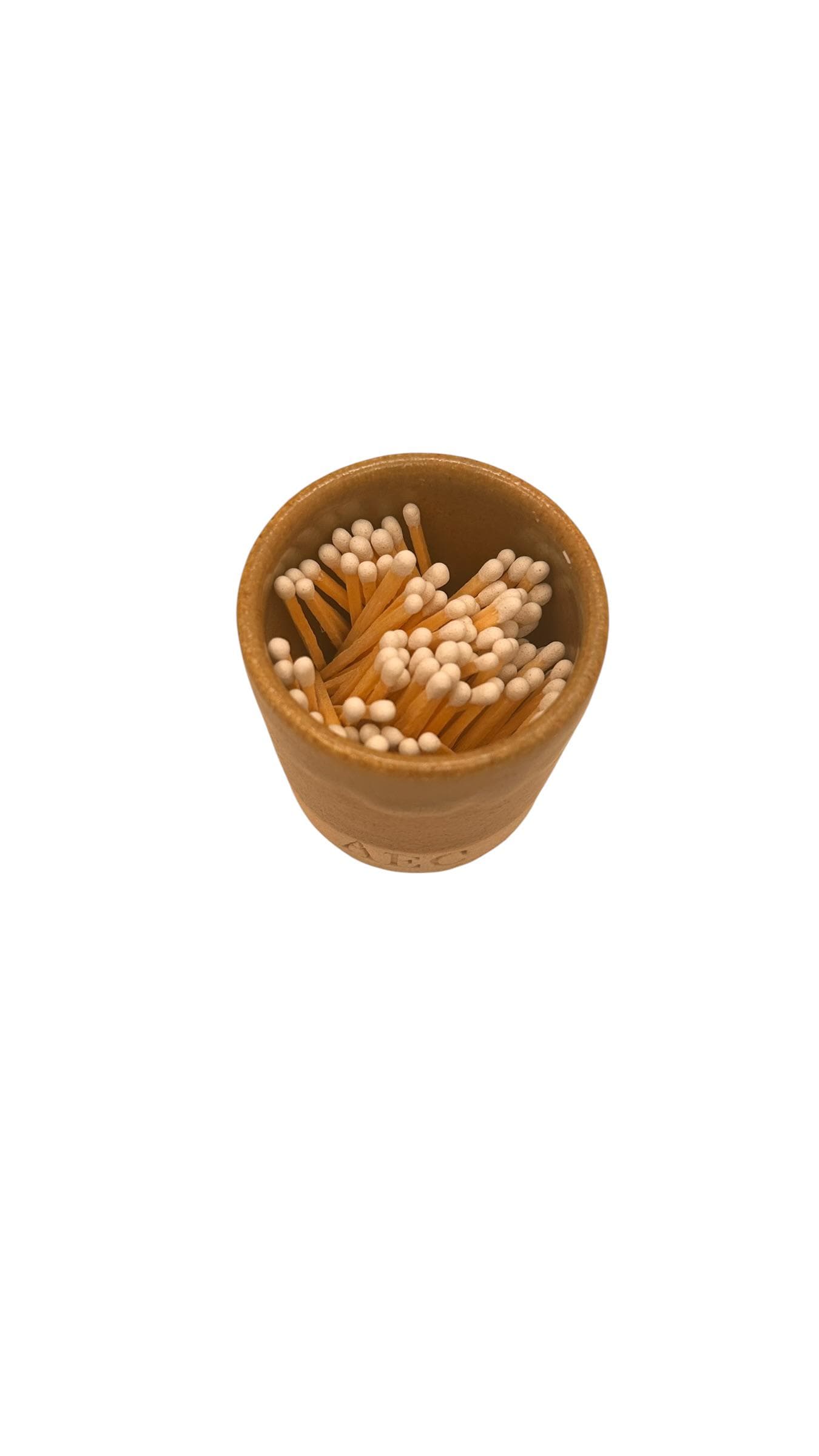 Mini Candle Starter Kit, Ceramic Pot Candle with Refill & Matches, Refillable Candle Set, Home Fragrance
