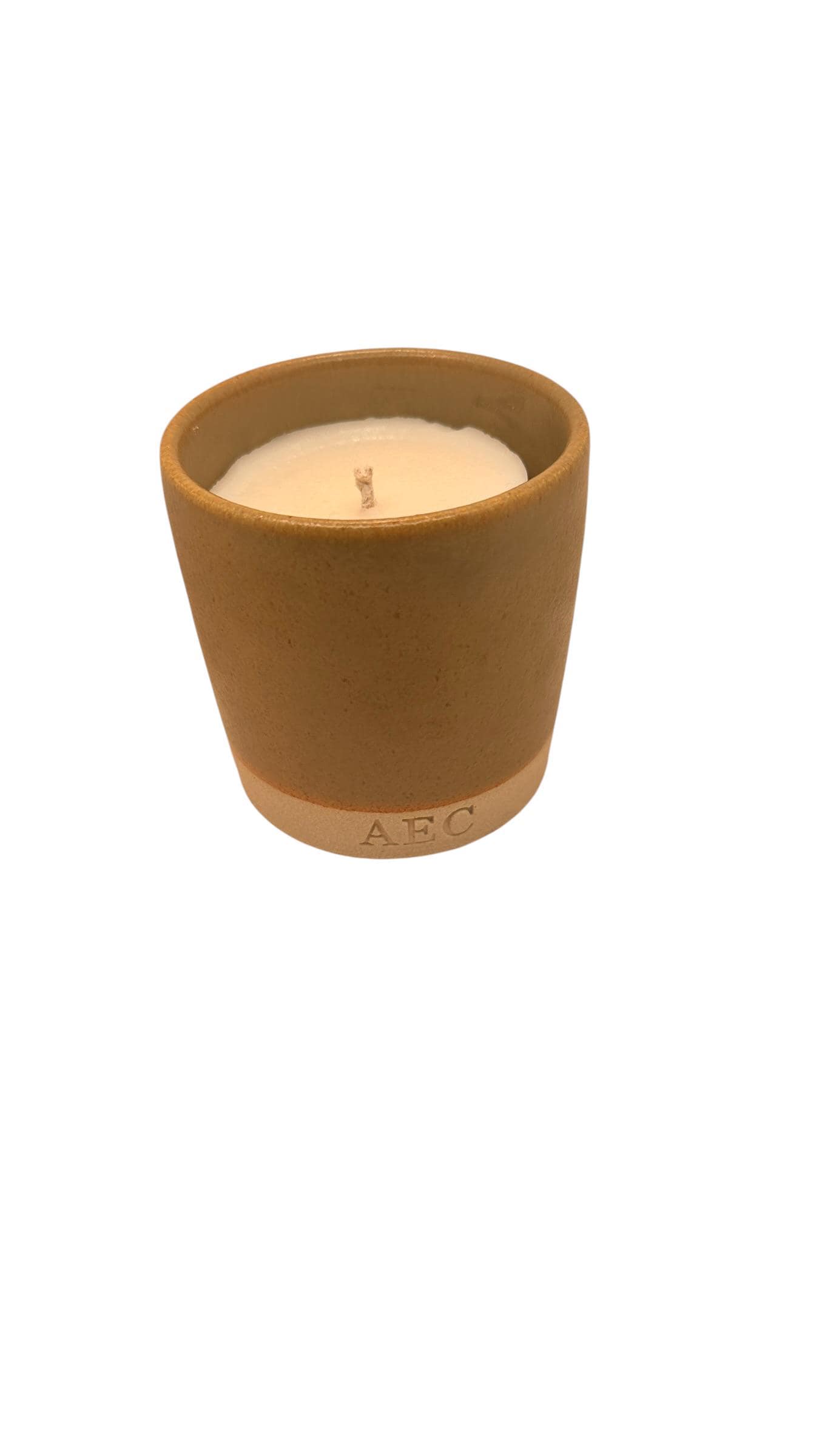 Mini Ceramic Pot Candle, Refillable Candle, Olive Wax Candle, Small Scented Candle, Aesthetic Home Decor