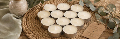 Personalised Wedding Favours | Scented Tealights | Wedding Guest Gifts | Personalised Candles | Wedding Favour Candles