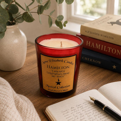 Hamilton Candle | Hamilton Musical Gift | Gift for Hamilton Fans | Musical Theatre Gift | Handmade Candle