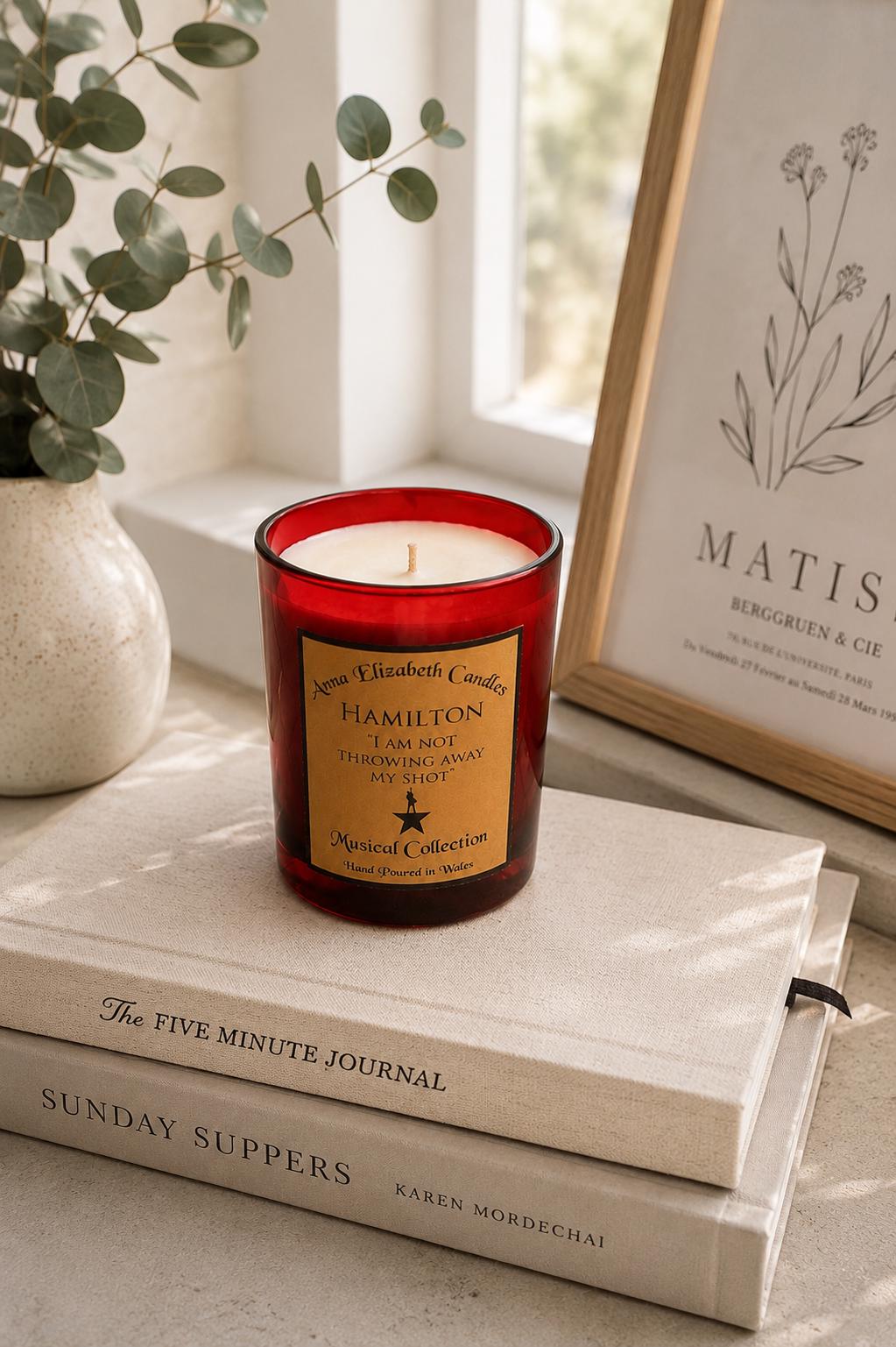 Hamilton Candle | Hamilton Musical Gift | Gift for Hamilton Fans | Musical Theatre Gift | Handmade Candle
