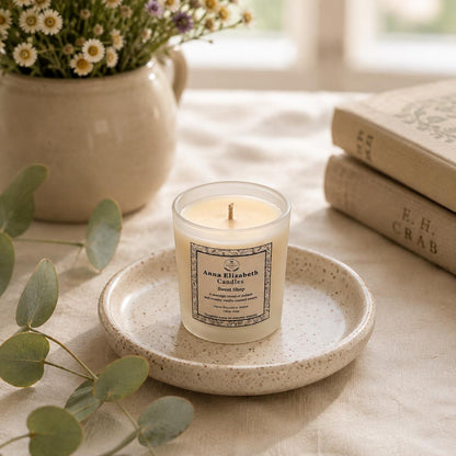 Mini Scented Candle, Small Scented Candle, Olive Wax Candle, Refillable Candle, Home Fragrance Gift