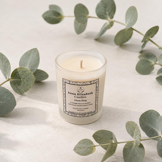 Mini Scented Candle, Small Scented Candle, Olive Wax Candle, Refillable Candle, Home Fragrance Gift