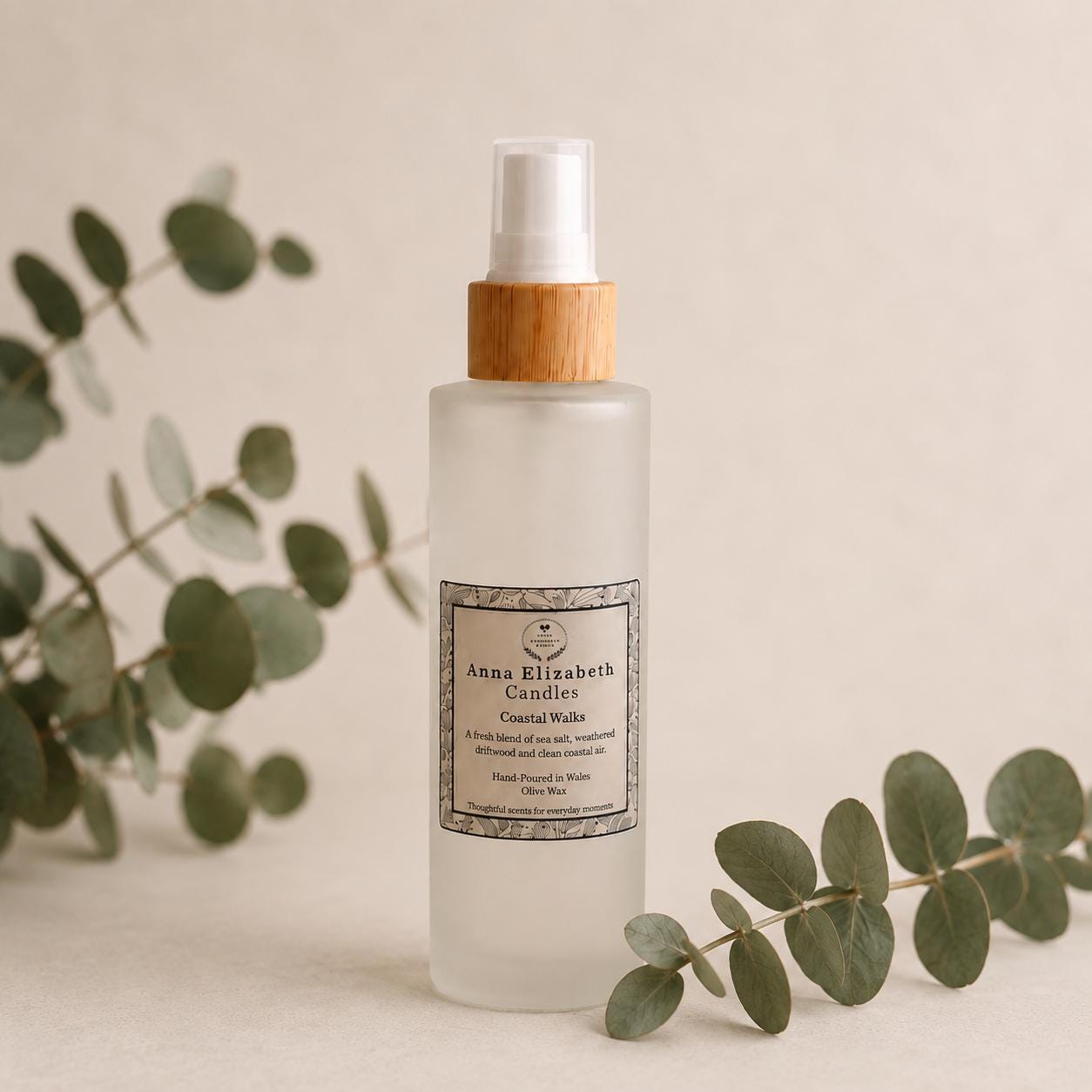 Luxury Room Spray | Home Fragrance Spray | Linen & Pillow Mist | Handmade in Wales | Glass Bottle | Long Lasting Home Scent