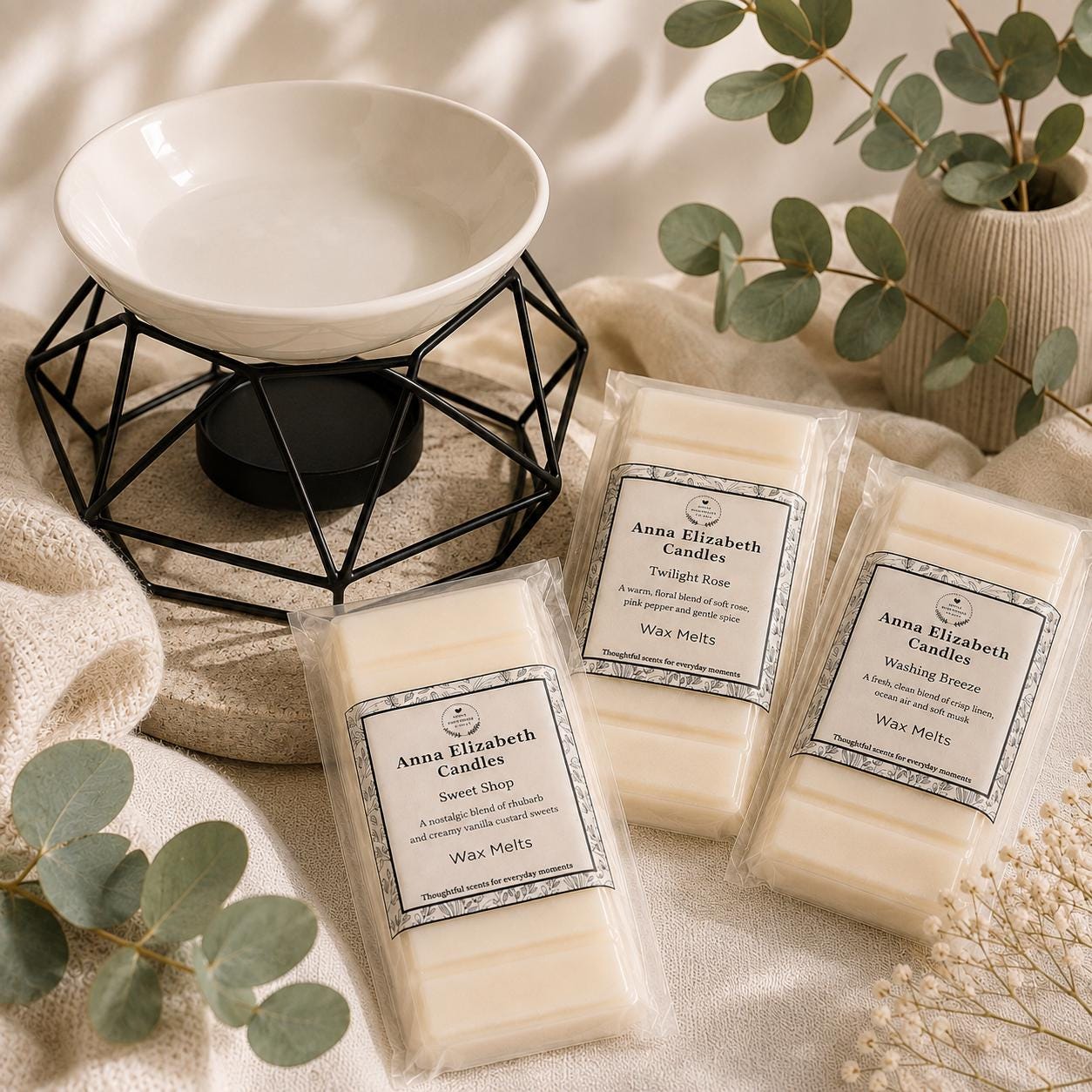 Scented Wax Melts, Wax Melt Snap Bars, Handmade Wax Melts, Home Fragrance, Letterbox Gift, Choose Your Scent