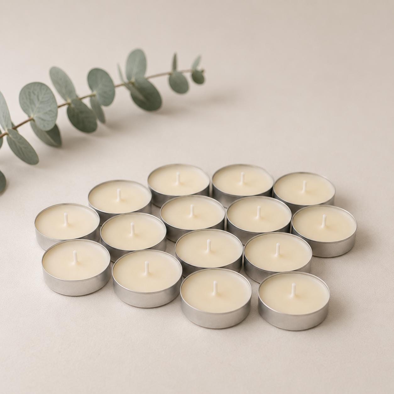 Scented Tealights, 15 Handmade Tealights, Tealight Gift Box, Home Fragrance, Letterbox Gift, Candle Sampler, Tealight Candles