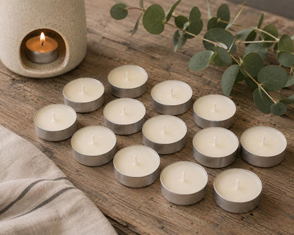 Scented Tealights, 15 Handmade Tealights, Tealight Gift Box, Home Fragrance, Letterbox Gift, Candle Sampler, Tealight Candles