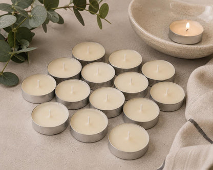Scented Tealights, 15 Handmade Tealights, Tealight Gift Box, Home Fragrance, Letterbox Gift, Candle Sampler, Tealight Candles