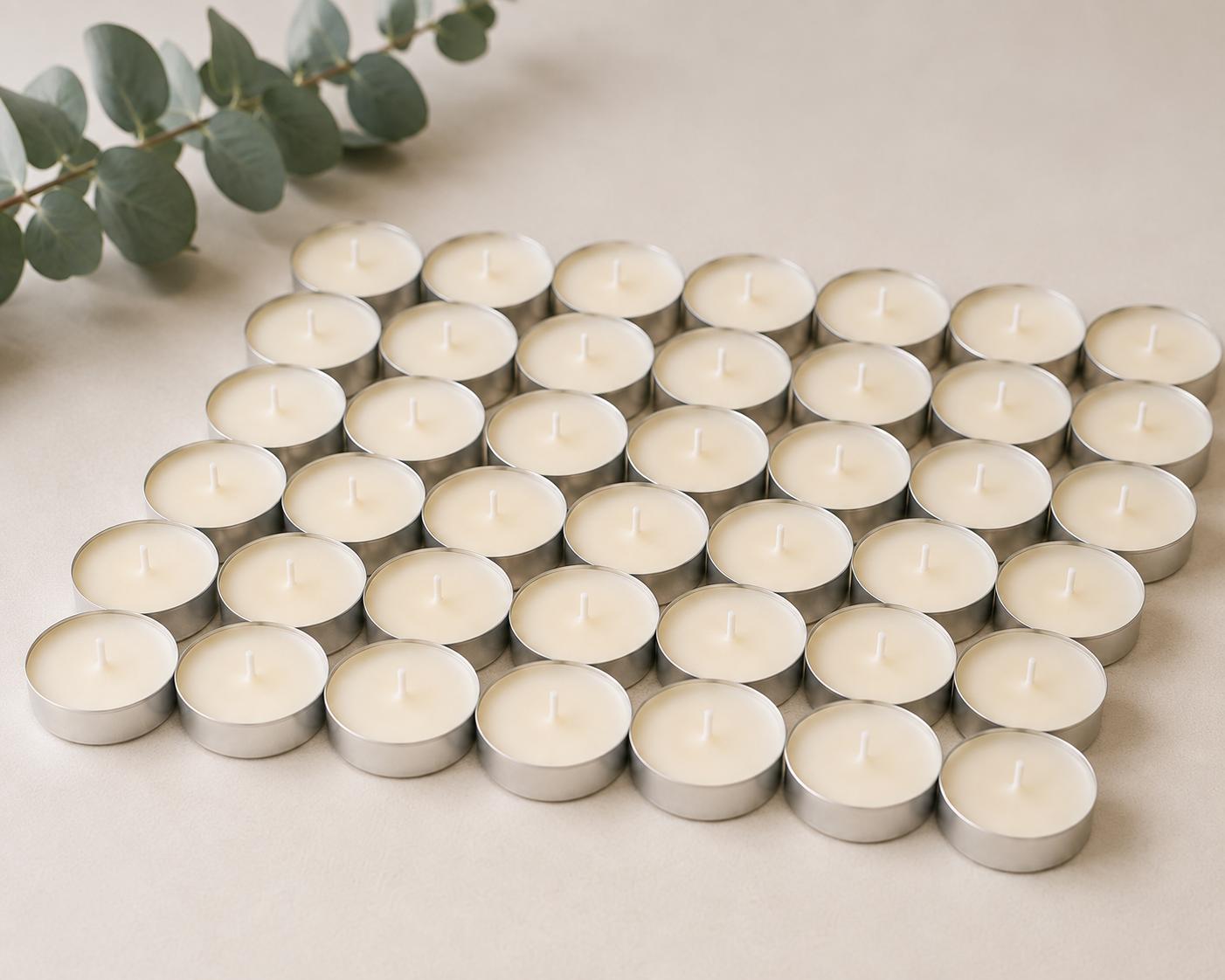 Scented Tealights, Handmade Tealights, Tealight Gift Box, Home Fragrance, Letterbox Gift, Candle Gift, Long Burning Tealights