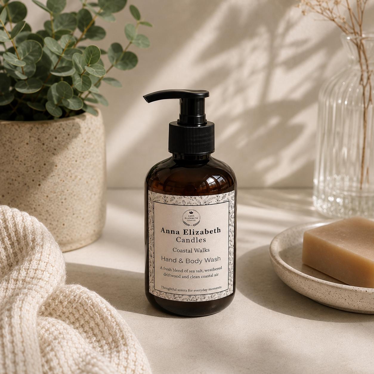 Hand Wash and Lotion Set, Scented Body Wash, Hand Lotion Set, Bathroom Set, Home Fragrance, Luxury Gift Set, Body Care Gift Set