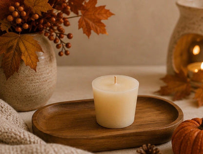 Autumn Candle Refills, Refillable Candle, Pumpkin Spice Candle, Handmade Candle, Home Fragrance, Autumn Scents