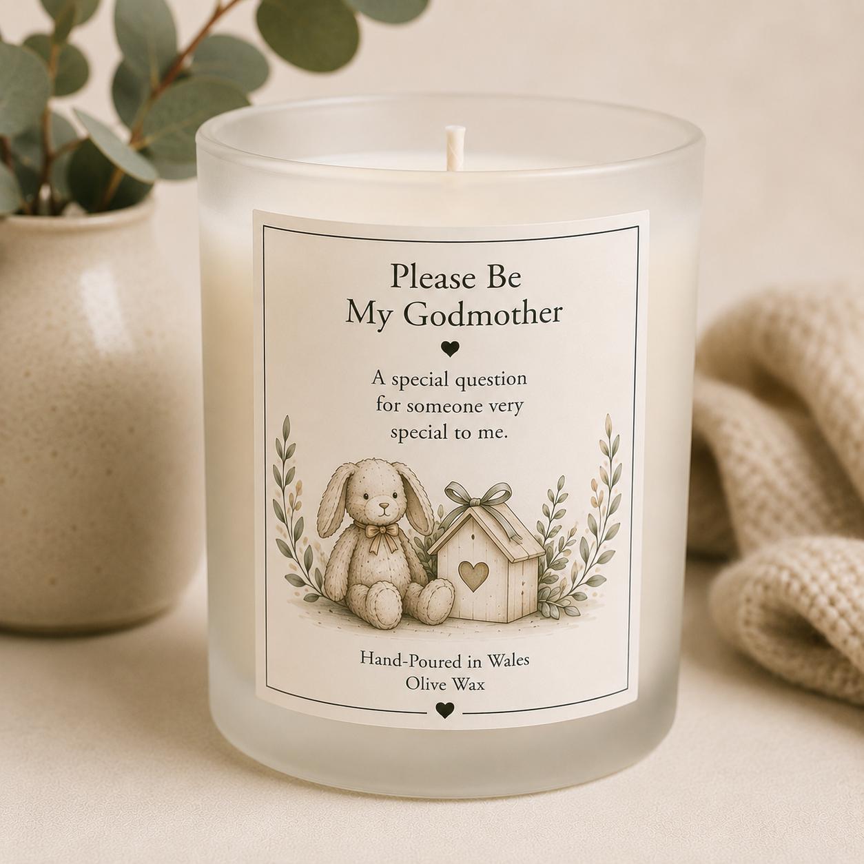 Personalised Family Candle, Gift for Mum, Dad, Grandma, Auntie, New Baby Gift, Custom Family Gift
