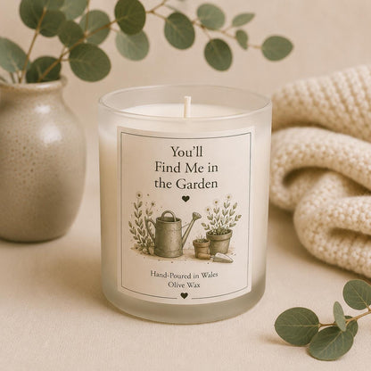 Personalised Hobby Candle, Unique Personalised Gift, Custom Candle, Gift for Someone Who Has Everything