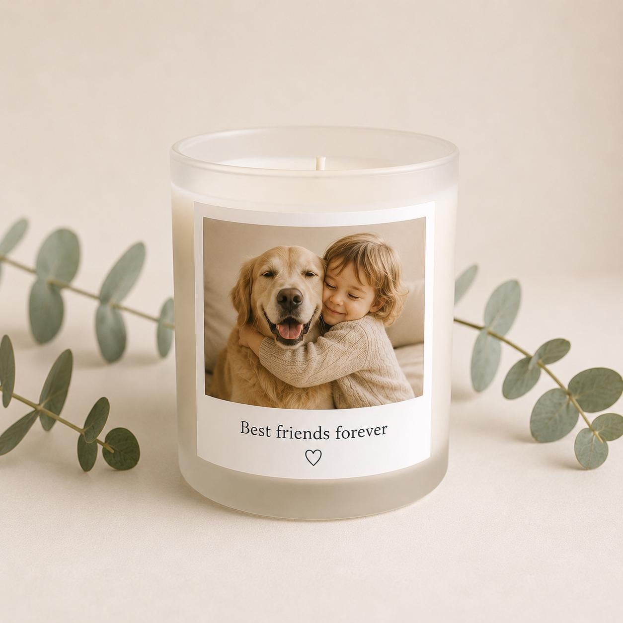 Personalised Photo Candle, Custom Photo Gift, Candle with Picture, Personalised Candle, Gift for Any Occasion