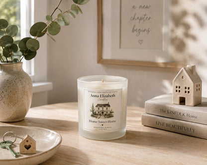 New Home Candle, Housewarming Gift, Home Sweet Home Candle, New House Gift, Handmade Candle, Scented Candle Gift
