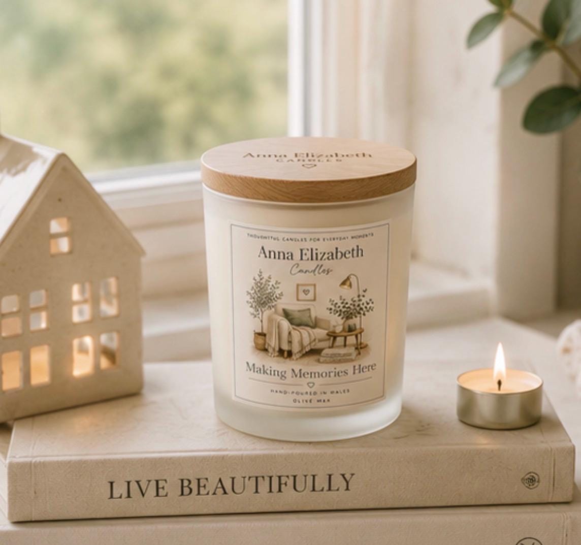 New Home Candle, Housewarming Gift, Making Memories Here, New House Gift, First Home Gift, Gift for Couple, Handmade Candle
