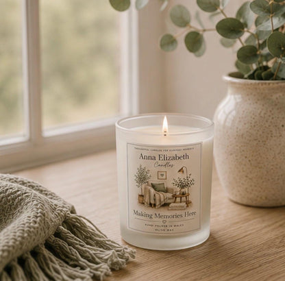New Home Candle, Housewarming Gift, Making Memories Here, New House Gift, First Home Gift, Gift for Couple, Handmade Candle