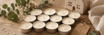 Personalised Wedding Favours | Scented Tealights | Wedding Guest Gifts | Personalised Candles | Wedding Favour Candles