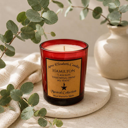 Hamilton Candle | Hamilton Musical Gift | Gift for Hamilton Fans | Musical Theatre Gift | Handmade Candle