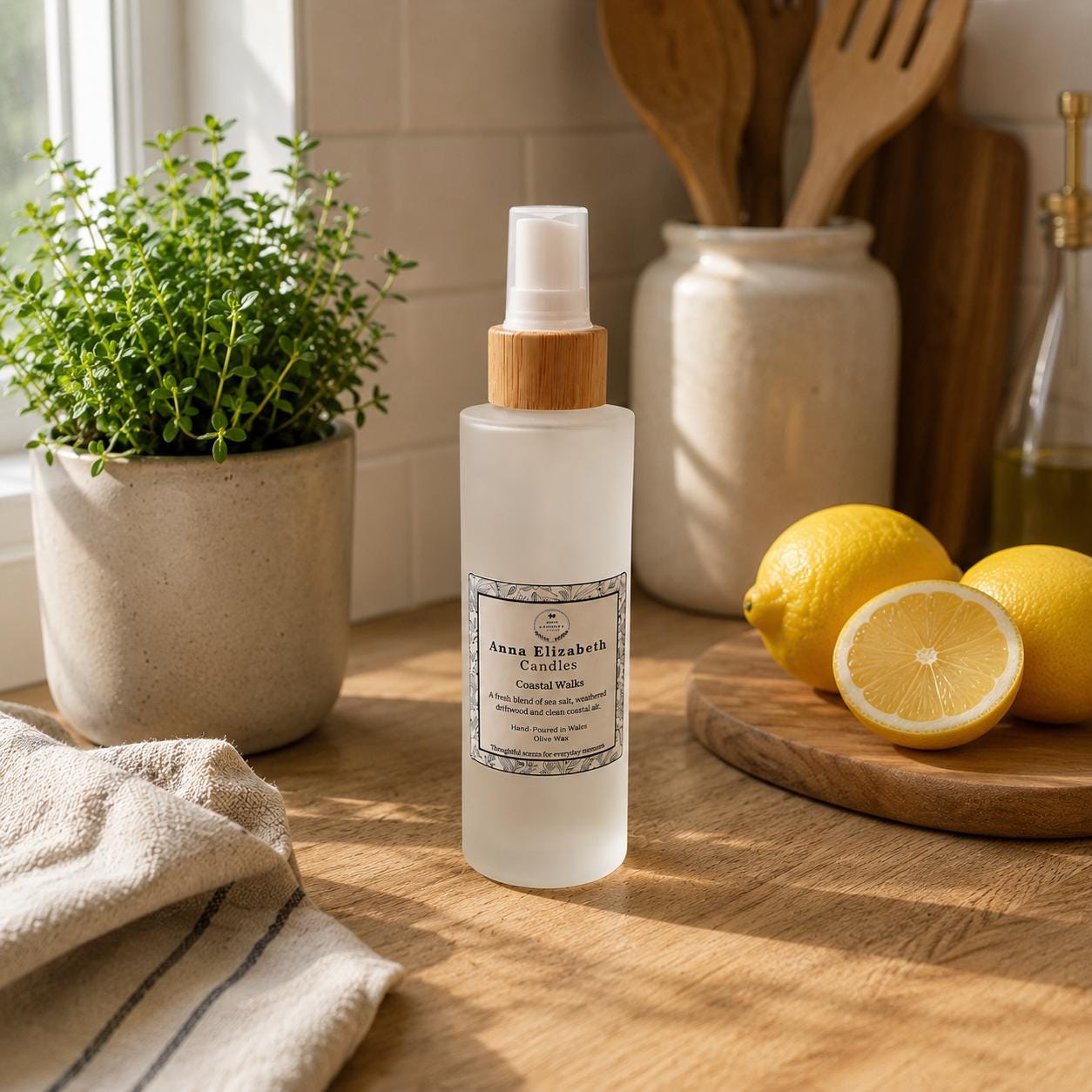 Luxury Room Spray | Home Fragrance Spray | Linen & Pillow Mist | Handmade in Wales | Glass Bottle | Long Lasting Home Scent