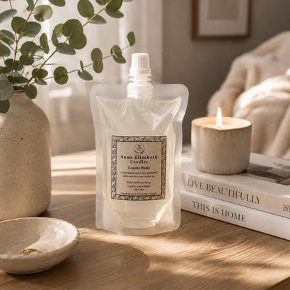 Room Spray Refill, Home Fragrance Refill Pouch, Refillable Room Spray, Linen & Fabric Spray Refill, Eco Home, Choose Your Scent, Room Mist
