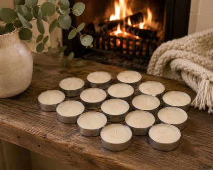 Scented Tealights, 15 Handmade Tealights, Tealight Gift Box, Home Fragrance, Letterbox Gift, Candle Sampler, Tealight Candles