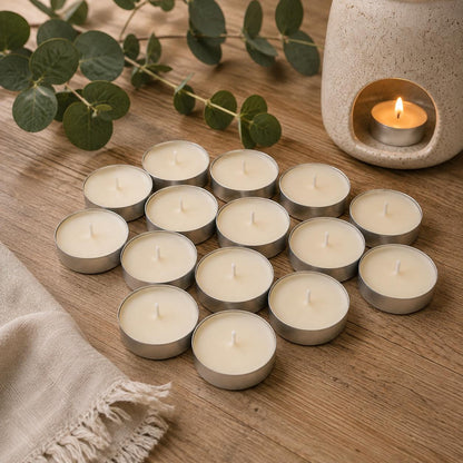 Scented Tealights, 15 Handmade Tealights, Tealight Gift Box, Home Fragrance, Letterbox Gift, Candle Sampler, Tealight Candles