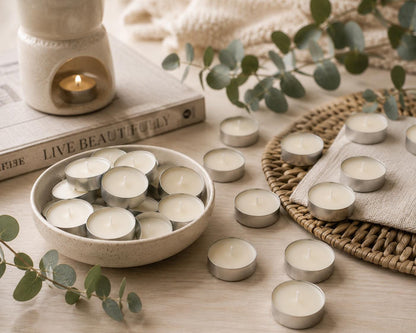 Scented Tealights, Handmade Tealights, Tealight Gift Box, Home Fragrance, Letterbox Gift, Candle Gift, Long Burning Tealights