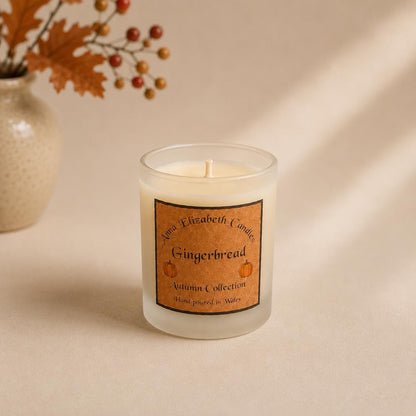 Autumn Scented Candle, Handmade Candle, Refillable Candle, Pumpkin Spice Candle, Home Fragrance, Autumn Decor