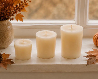 Autumn Candle Refills, Refillable Candle, Pumpkin Spice Candle, Handmade Candle, Home Fragrance, Autumn Scents